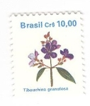 Sellos de America - Brasil -  Tibouchina granulosa