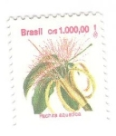 Stamps Brazil -  Pachira acuatica