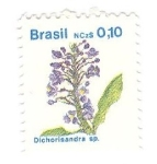 Stamps Brazil -  Dichorisandra