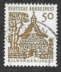 Stamps Germany -  909 - Edificios Alemanes a través de 12 Siglos
