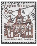 Stamps Germany -  912 - Edificios Alemanes a través de 12 Siglos