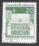 Sellos de Europa - Alemania -  939 - Pórtico de la Abadía de Lorsch 
