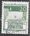 Stamps Germany -  939 - Pórtico de la Abadía de Lorsch 