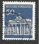 Stamps Germany -  955 - Puerta de Brandenburgo