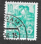 Stamps Germany -  159 - Maquinista