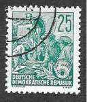 Stamps Germany -  164 - Constructores de Locomotoras