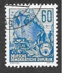 Stamps Germany -  169 - Astillero