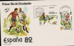 Stamps Spain -  Mundial de Fútbol España 82 - SPD