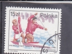 Stamps Poland -  KAJAK