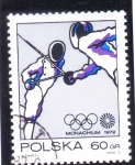 Stamps Poland -  OLIMPIADA MUNICH'72