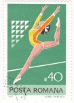 Stamps Romania -  GIMNASIA RITMICA 