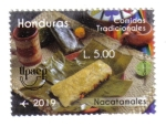 Stamps America - Honduras -  Upaep 2019: Comidas Tradicionales