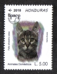 Stamps Honduras -  Upaep 2018: Animales Domesticos