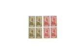 Stamps Spain -  Sellos Sahara ayuda a Sevilla
