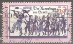 Stamps : Europe : Germany :  Flautista de Hamelin. Piper y Niños.