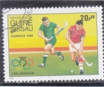 Stamps Guinea Bissau -  OLIMPIADA LOS ANGELES'84