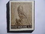 Stamps Vatican City -  Pablo VI - Serie: La Obra del Hombre.