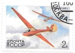 Stamps Russia -  planeador