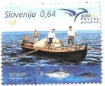 Stamps : Europe : Slovenia :  Atunera
