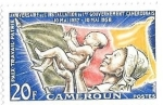 Stamps : Africa : Cameroon :  aniversario 1 gobierno
