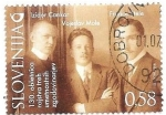 Stamps Slovenia -  personajes