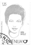 Stamps Slovenia -  personajes