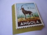Stamps : Africa : Angola :  Palanca Preta (Hippotragus Niger Variani) - Serie: Fauna Africana.