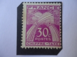 Stamps France -  Gavillas de Trigo - Serie: Impuesto sobre los Timbres.