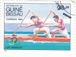 Stamps Guinea Bissau -  OLIMPIADA LOS ANGELES'84