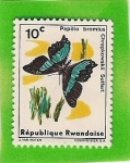 Stamps Africa - Rwanda -  Maariposas