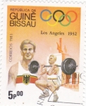 Stamps Guinea Bissau -  OLIMPIADA LOS ANGELES'32