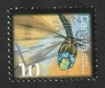 Stamps Canada -  Libélula, aeshna canadensis