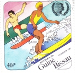 Stamps Guinea Bissau -  Año Internacional de la Juventud