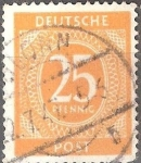 Stamps Germany -  Numeral.