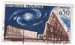 Stamps : Europe : France :  RADIOTELESCOPE DE NANCAY  CHER