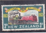 Stamps New Zealand -  CENTENARIO DEL FERROCARRIL