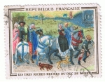 Sellos de Europa - Francia -  Les tres riches heures du Duc de Berre