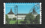 Stamps Germany -  Castillo de Friedenstein, en Gotha
