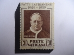 Sellos de Europa - Vaticano -  Pio XI-Archille Damiano Ambrogio Ratti (1857-1939) - 30°Aniversario de los Pactos Lateraneses,1929-1