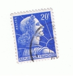Stamps : Europe : France :  Francia 28