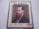 Stamps Mexico -  Arte y Ciencia de México - José María Velasco Gómez (1840-1912)- Pintor paisajista Mexicano.