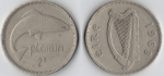 monedas de Europa - Irlanda -  2 shillings (1 florin)