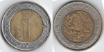 monedas del Mundo : America : M�xico :  1 peso