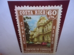 Stamps Costa Rica -  Edificio de Correo - Año del Turismo de las Américas, 1972 - Serie:Año del Turismo en América.