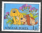 Stamps Hungary -  2760 - Escenas de Vuk el Zorro