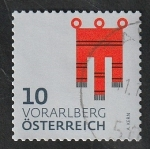 Sellos de Europa - Austria -  3228 - Escudo de armas del Estado Federal de Vorarlberg