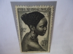Stamps France -  África Ecuatorial Francesa-Colonias - Chica Bacongo.