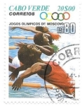 Sellos de Africa - Cabo Verde -  deportes