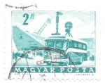 Stamps Hungary -  unidad móvil