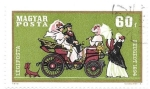 Stamps : Europe : Hungary :  peugeot